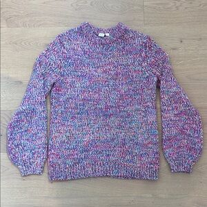 Multicolor Knit Women's Sweater
